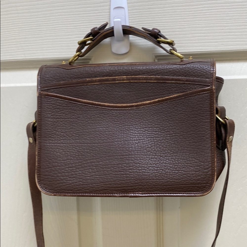 Classic Dooney & Bourke Brown Leather Bag - Picture 3 of 13
